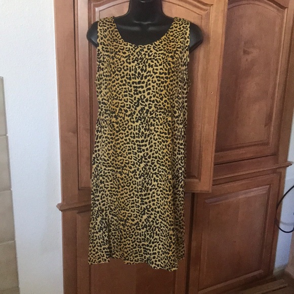 Raja Cheetah Print Dress - Picture 1 of 7
